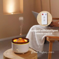 China Volcano Aromatherapy Humidifier Flame Smart diffuser Supplier